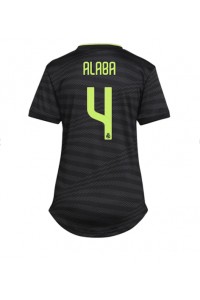 Fotbalové Dres Real Madrid David Alaba #4 Dámské Třetí Oblečení 2022-23 Krátký Rukáv